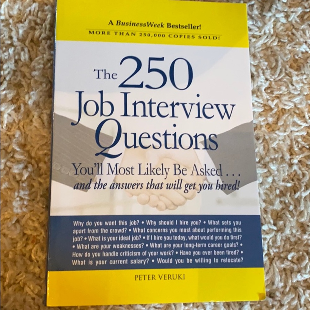 Job interview book